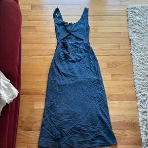 Petal & Pup Navy Maxi Dress